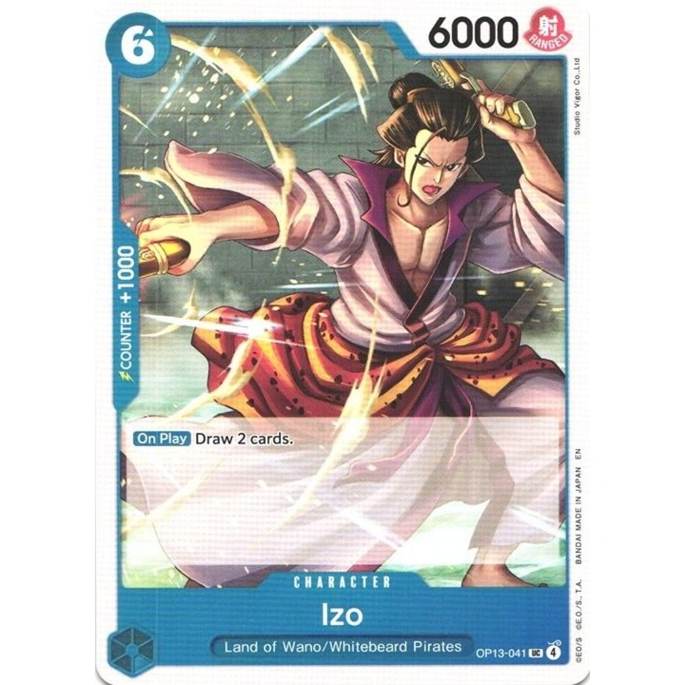 Izo OP13-041 One Piece Carrying on His Will